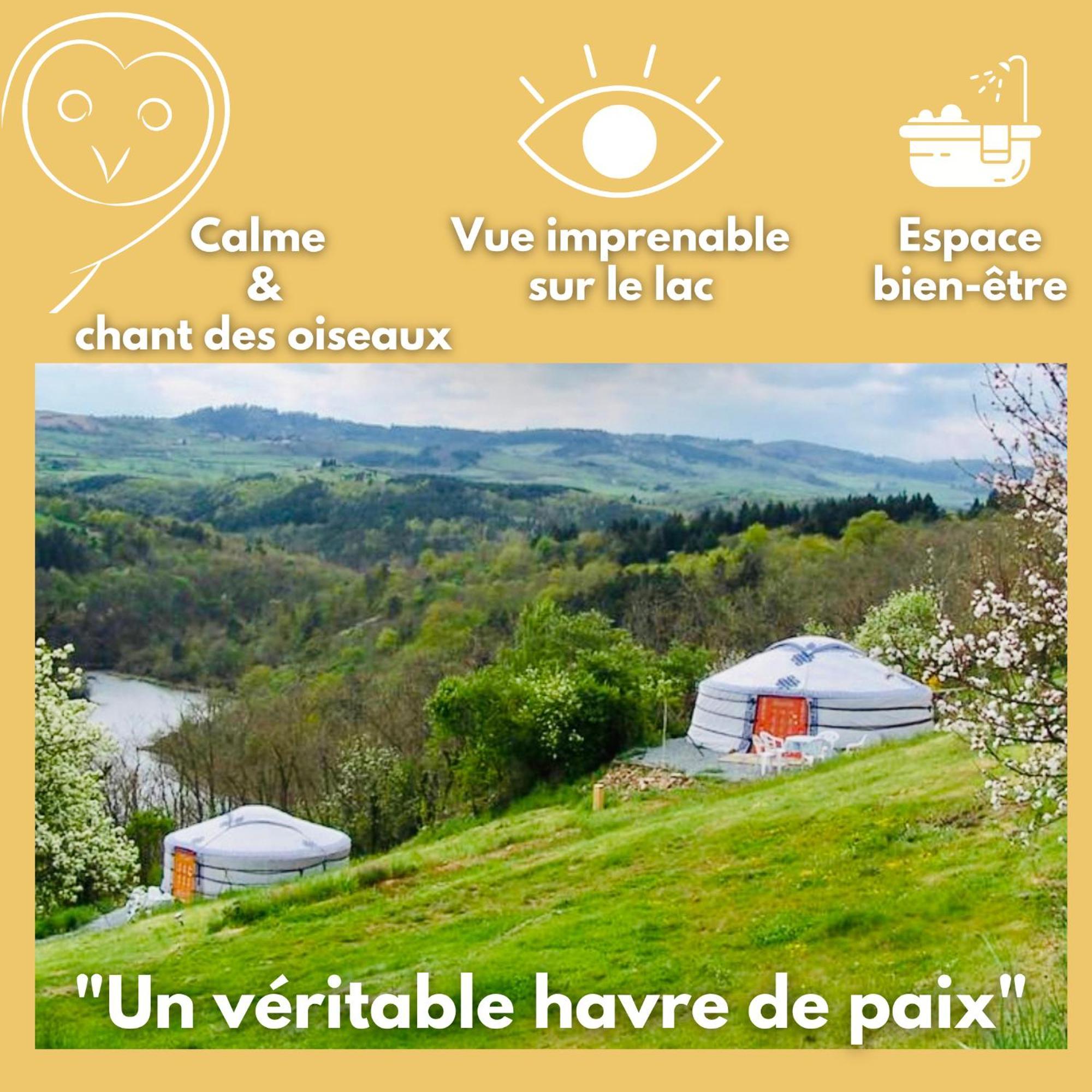 Campismo de Luxo Anouchka O Fil 2 L'eau, Yourte En Bord De